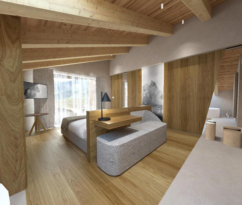 Silou Retreat Hotel Champdepraz Bagian luar foto